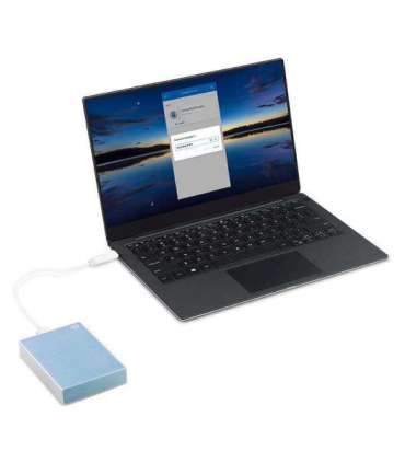 External HDD|SEAGATE|One Touch|STKZ5000402|5TB|USB 3.0|Colour Light Blue|STKZ5000402