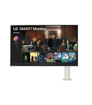 LCD Monitor|LG|32SQ780S-W|31.5"|4K|Panel VA|3840x2160|16:9|65Hz|5 ms|Speakers|Colour White|32SQ780S-W