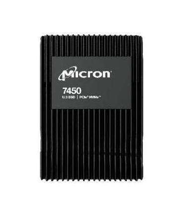 SSD|MICRON|SSD series 7450 PRO|7.68TB|PCIE|NVMe|NAND flash technology TLC|Write speed 5600 MBytes/sec|Read speed 6800 MBytes/sec