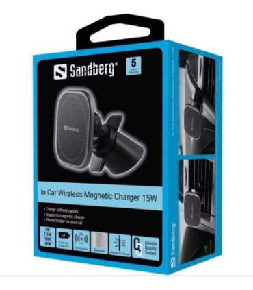 Sandberg 441-47 In Car Wireless Magnetic 15W