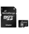 MEMORY MICRO SDHC 8GB C10/W/ADAPTER MR957 MEDIARANGE