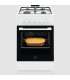 Gaasipliit Electrolux LKK 540000W elektriahjuga, 50 cm