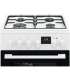 Gaasipliit Electrolux LKK 540201W elektriahjuga, 50 cm