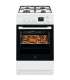 Gaasipliit Electrolux LKK 560203W elektriahjuga, 50 cm