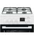 Gaasipliit Electrolux LKK 560203W elektriahjuga, 50 cm