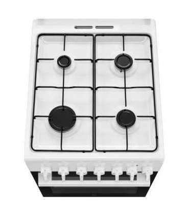 Gaasipliit Electrolux LKK 560203W elektriahjuga, 50 cm