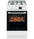 Gaasipliit Electrolux LKK 560203W elektriahjuga, 50 cm