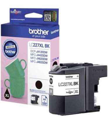 Brother LC-227XLBK Ink Cartridge, Black