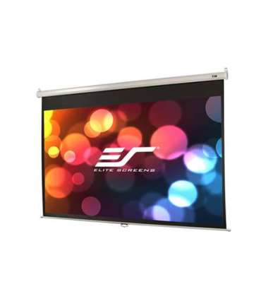 Elite Screens Manual Series M86NWX Diagonal 86 ", 16:10, Viewable screen width (W) 185 cm, White