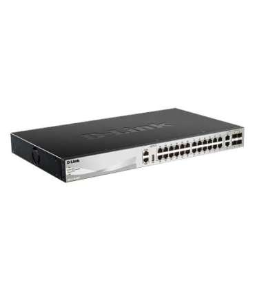 D-Link DGS-3130-30TS Switch Managed L2+, Rack mountable, 1 Gbps (RJ-45) ports quantity 24, 10 Gbps (RJ-45) ports quantity 2, SFP