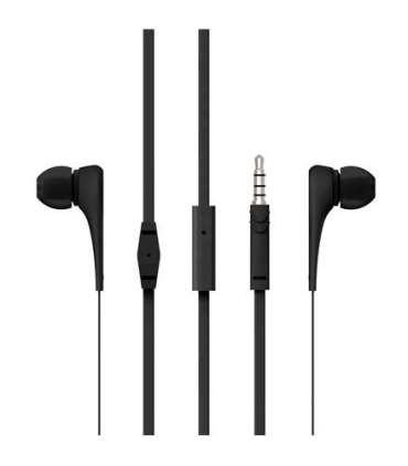 Energy Sistem Earphones Style 1+ 3.5 mm, In-ear, Microphone, Black, Black