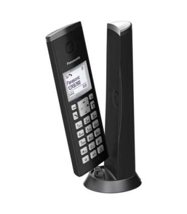 Panasonic Cordless KX-TGK210FXB Black, Caller ID, Wireless connection, Conference call, Built-in display, Speakerphone