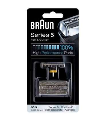 Braun 51S Head Replacement Pack Black