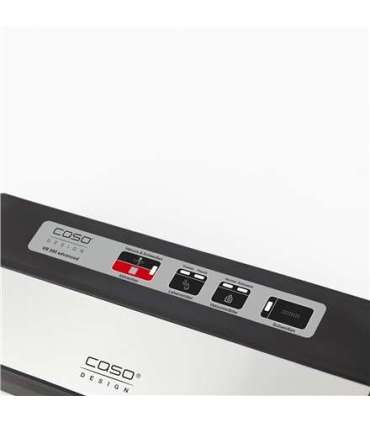 Caso Bar Vacuum sealer VR 390 advanced Power 110 W, Temperature control, Black/Stainless steel