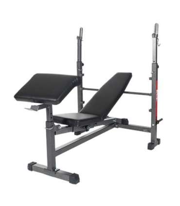 WNQ 518GA 5-Ways Weight Lifting Bench, Multi Function: training leg, chest, arm, abdomen together, Black