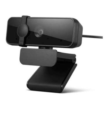 Lenovo Essential FHD Webcam Black, USB 2.0, Recommended for: Pixel perfect high definition FHD video conferencing. Two integrate