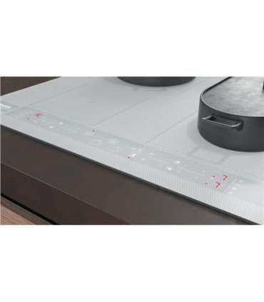 Hotpoint Hob HB 8460B NE/W Induction, Number of burners/cooking zones 4, Touch control, Timer, White