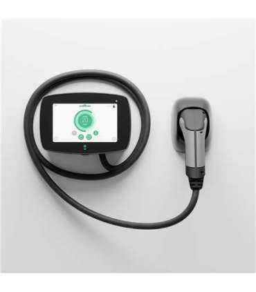 Wallbox Commander 2 Electric Vehicle charger, 5 meter cable Type 2, 22kW, Black