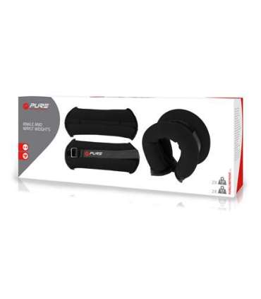 Pure2Improve Ankle and Wrist Weights, 2x0,5 kg Black