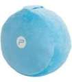 Pure2Improve Meditation Pillow Blue, Super Soft Velour Polyester Outer, Polypropylene/Cotton Filling