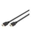 Digitus Ultra High Speed HDMI Cable with Ethernet AK-330124-010-S Black, HDMI to HDMI, 1 m