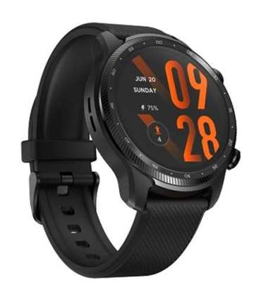TicWatch Pro 3 Ultra GPS 3.56 cm (1.4"), Smart watch, NFC, GPS (satellite), AMOLED + FSTN, Heart rate monitor, Bluetooth, 1 GB,