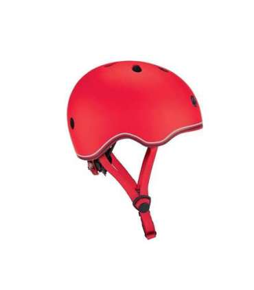 Globber Helmet Go Up Lights Red