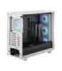 Fractal Design Meshify 2 RGB TG Clear Tint White, E-ATX, Power supply included No