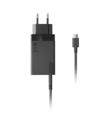 Lenovo Travel Adapter  USB-C AC EU Black, Charger, 65 W