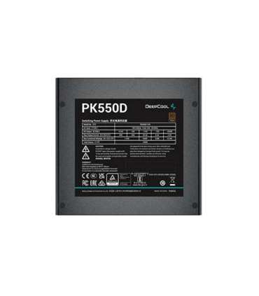 Deepcool PK550D  	ATX12V V2.4, 550 W, 80 PLUS Bronze Certified
