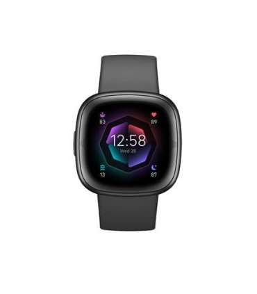 Fitbit Sense 2 Smart watch, NFC, GPS (satellite), AMOLED, Touchscreen, Heart rate monitor, Activity monitoring 24/7, Waterproof,