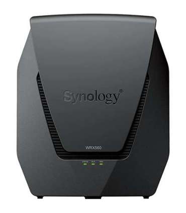 Synology Dual-Band Wi-Fi 6 Router  WRX560 802.11ax, 600+2400 Mbit/s, 10/100/1000 Mbit/s, Ethernet LAN (RJ-45) ports 4, MU-MiMO N