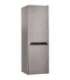 INDESIT Refrigerator LI9 S2E X Energy efficiency class E, Free standing, Combi, Height 201.3 cm, Fridge net capacity 261 L, Free