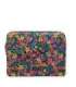 Casyx for MacBook SLVS-000023 Fits up to size 13 ”/14 ", Sleeve, Canvas Flowers Dark, Waterproof