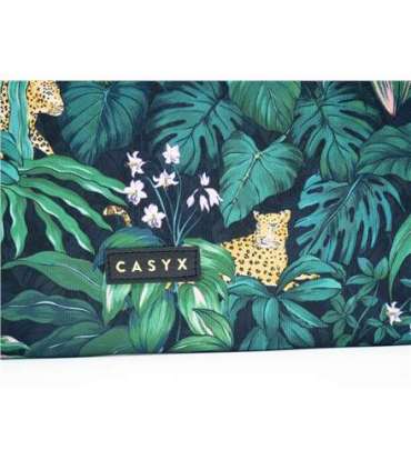 Casyx for MacBook SLVS-000020 Fits up to size 13 ”/14 ", Sleeve, Deep Jungle, Waterproof