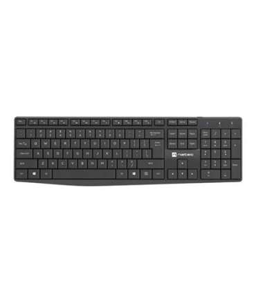Natec Keyboard and Mouse   Squid 2in1 Bundle Keyboard and Mouse Set, Wireless, US, Black