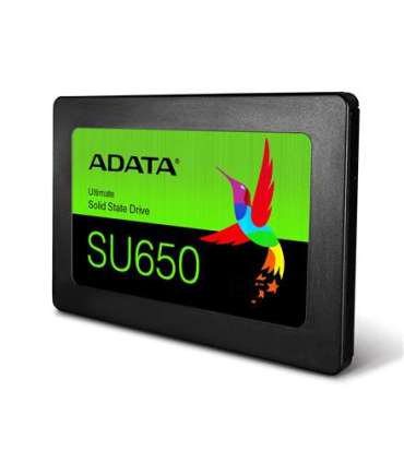 ADATA Ultimate SU650 1000 GB, SSD form factor 2.5", SSD interface SATA 6Gb/s, Write speed 450 MB/s, Read speed 520 MB/s