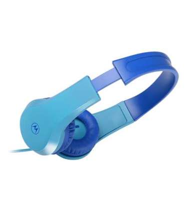 Motorola Kids Wired Headphones Moto JR200 Built-in microphone, Over-Ear, 3.5 mm plug, Blue