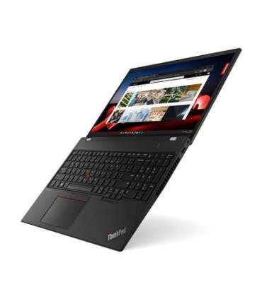 Lenovo ThinkPad T16 (Gen 2) Black, 16 ", IPS, WUXGA, 1920x1200, Anti-glare, Intel Core i7, i7-1355U, 16 GB, Soldered DDR5-5200,
