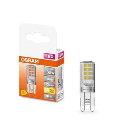 Osram Parathom Clear capsule LED 30 non-dim 2,6W/827 G9 bulb