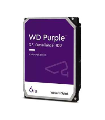 Western Digital Hard Drive Purple WD64PURZ 5460 RPM, 6000 GB