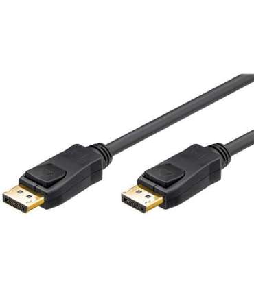 Goobay 65923 DisplayPort connector cable 1.2, gold-plated, 2m