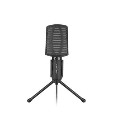 Natec Microphone NMI-1236 Asp Black, Wired