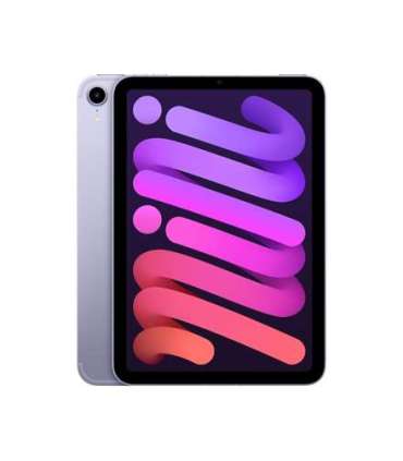 Apple iPad Mini 6th Gen 8.3 ", Purple, Liquid Retina IPS LCD, A15 Bionic, 4 GB, 256 GB, Wi-Fi, 12 MP, 12 MP, Bluetooth, 5.0, iPa