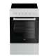 Klaaskeraamiline elektripliit Beko FSM57100 GW, 50 cm