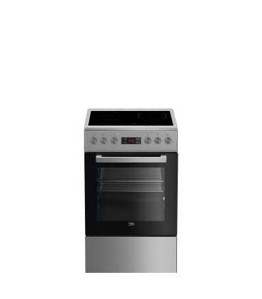 Klaaskeraamiline elektripliit Beko FSM57320DXT, 50 cm