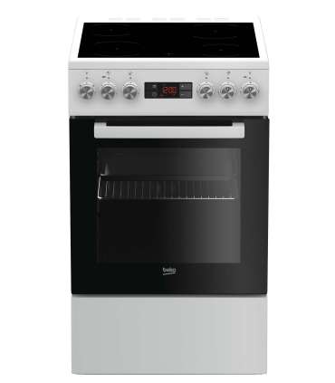 Klaaskeraamiline elektripliit Beko FSM 57300 GW, 50 cm