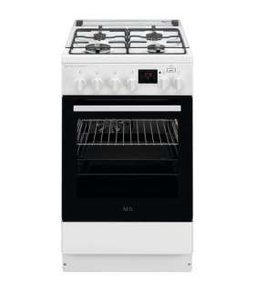 Gaasipliit AEG CKB56480BW elektriahjuga, 50 cm