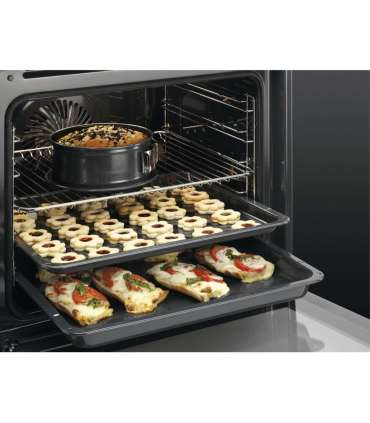 Gaasipliit AEG CKB56480BW elektriahjuga, 50 cm