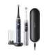 Oral-B Electric Toothbrush iO 9 Series Duo Rechargeable, For adults, Number of brush heads included 2, Black Onyx/Rose, Number o